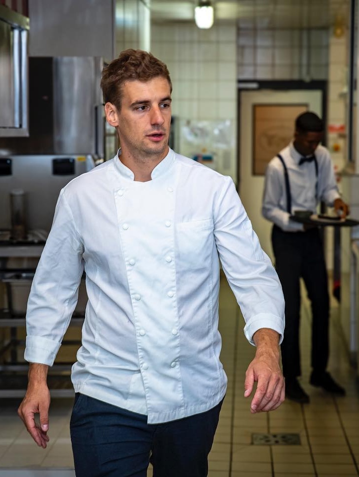 Matthieu Payet-Godel en cuisine